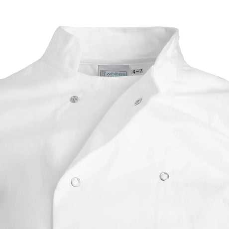 B124 Whites Childrens Unisex Chef Jacket White S - JD Catering Equipment Solutions Ltd