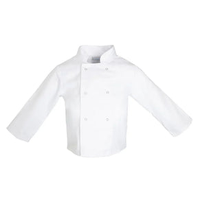 B124 Whites Childrens Unisex Chef Jacket White S - JD Catering Equipment Solutions Ltd