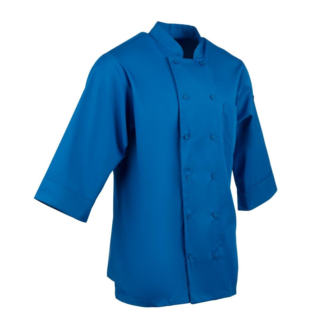 B178-L Chef Works Unisex Chefs Jacket Blue L JD Catering Equipment Solutions Ltd