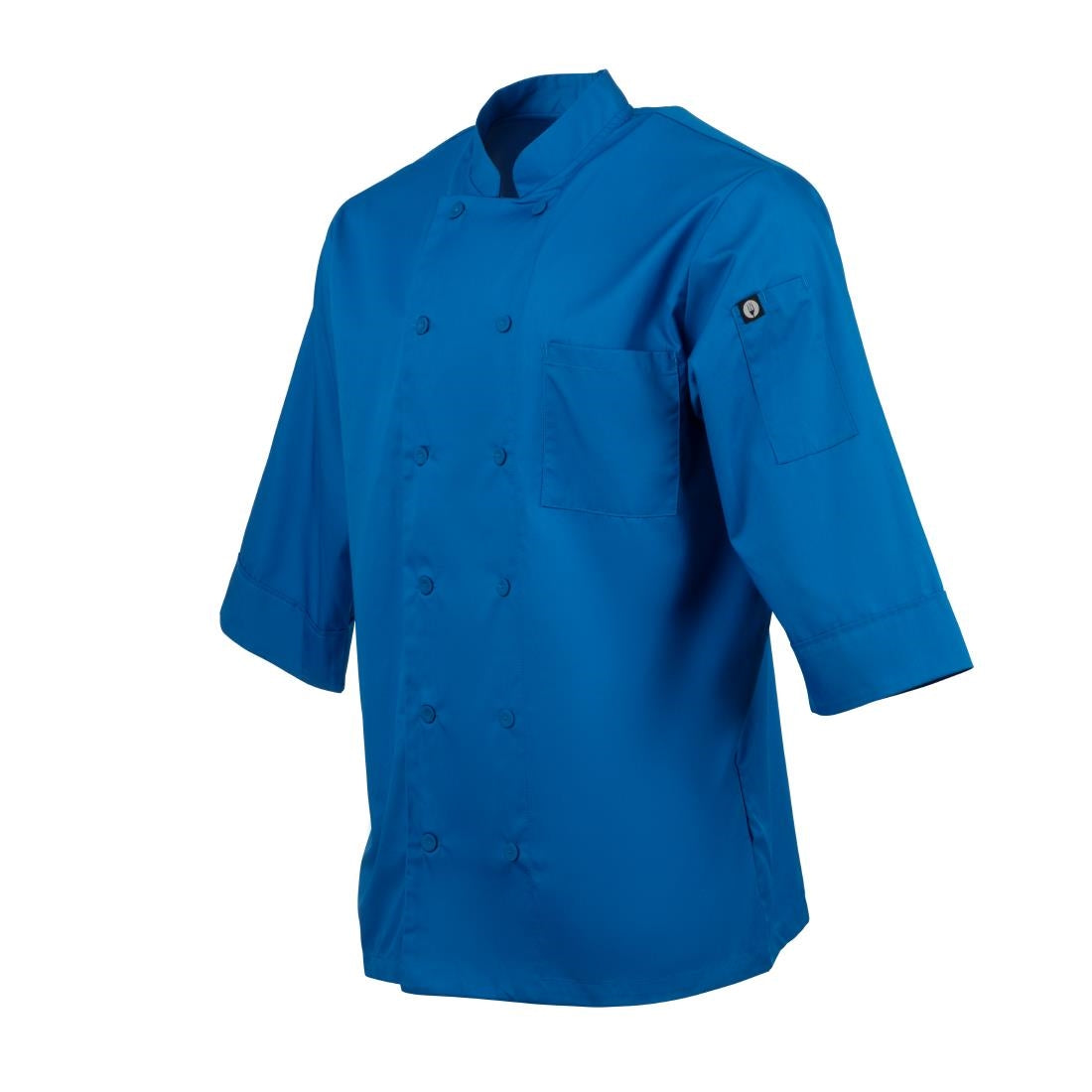 B178-S Chef Works Unisex Chefs Jacket Blue S JD Catering Equipment Solutions Ltd