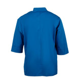 B178-XS Chef Works Unisex Chefs Jacket Blue XS JD Catering Equipment Solutions Ltd