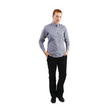 B217-XXL Chef Works Womens Gingham Shirt Black 2XL JD Catering Equipment Solutions Ltd