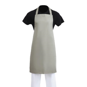 B427 Whites Polycotton Bib Apron Olive JD Catering Equipment Solutions Ltd