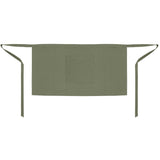 B431 Whites Short Bistro Apron Olive JD Catering Equipment Solutions Ltd