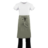 B434 Whites Regular Bistro Apron Olive JD Catering Equipment Solutions Ltd