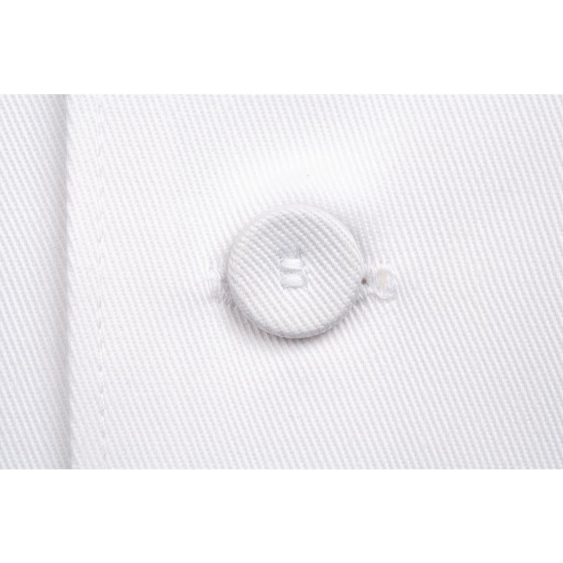 B649-L Chef Works Calgary Long Sleeve Cool Vent Unisex Chefs Jacket White L JD Catering Equipment Solutions Ltd