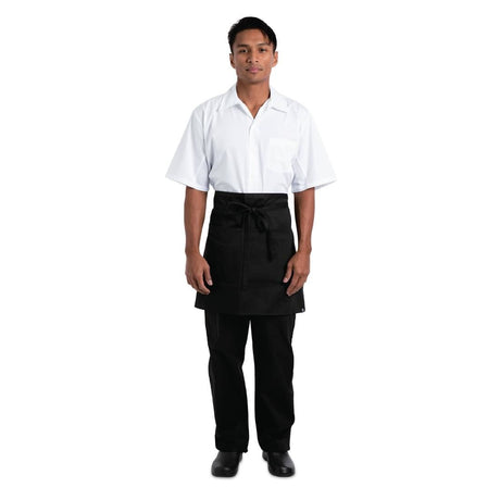 B660 Chef Works Half Bistro Apron JD Catering Equipment Solutions Ltd