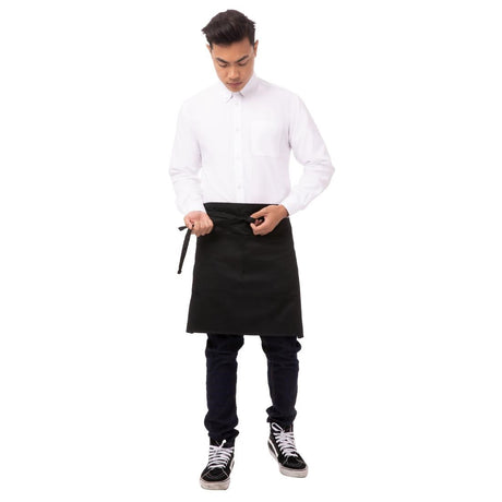 B660 Chef Works Half Bistro Apron JD Catering Equipment Solutions Ltd