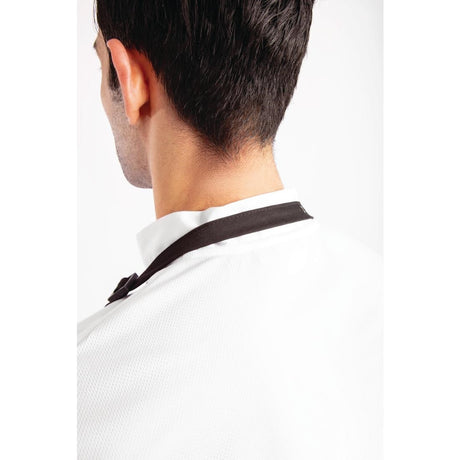 B780 Chef Works Two Patch Pocket Bib Apron Black JD Catering Equipment Solutions Ltd