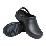 B979-4041 Nisbets Essentials Chefs Clog Black 4041 JD Catering Equipment Solutions Ltd