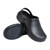 B979-4243 Nisbets Essentials Chefs Clog Black  4243 JD Catering Equipment Solutions Ltd