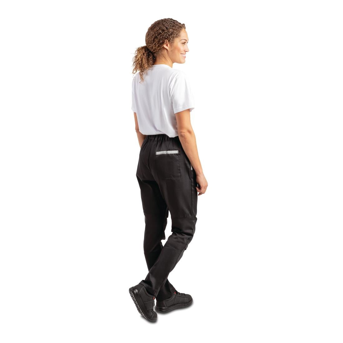 B989 Whites Southside Chefs Utility Trousers Black JD Catering Equipment Solutions Ltd