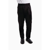 B989 Whites Southside Chefs Utility Trousers Black JD Catering Equipment Solutions Ltd