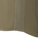 BA001-L Southside Band Collar Chef Jacket Khaki Size L JD Catering Equipment Solutions Ltd