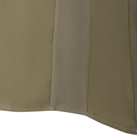 BA001-L Southside Band Collar Chef Jacket Khaki Size L JD Catering Equipment Solutions Ltd