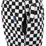 BA002-M Whites Unisex Vegas Trousers Big Black & White Check Size M JD Catering Equipment Solutions Ltd