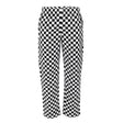 BA002-S Whites Unisex Vegas Trousers Big Black & White Check Size S JD Catering Equipment Solutions Ltd