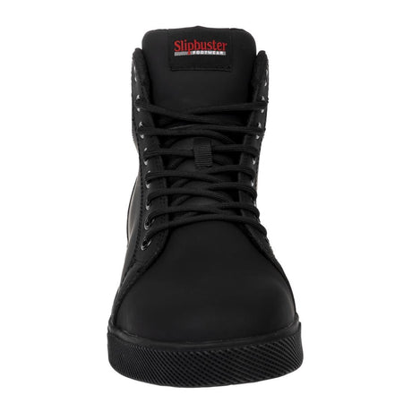 BA061-37 Slipbuster Recycled Microfibre Safety Hi Top Boots Matte Black 37 JD Catering Equipment Solutions Ltd