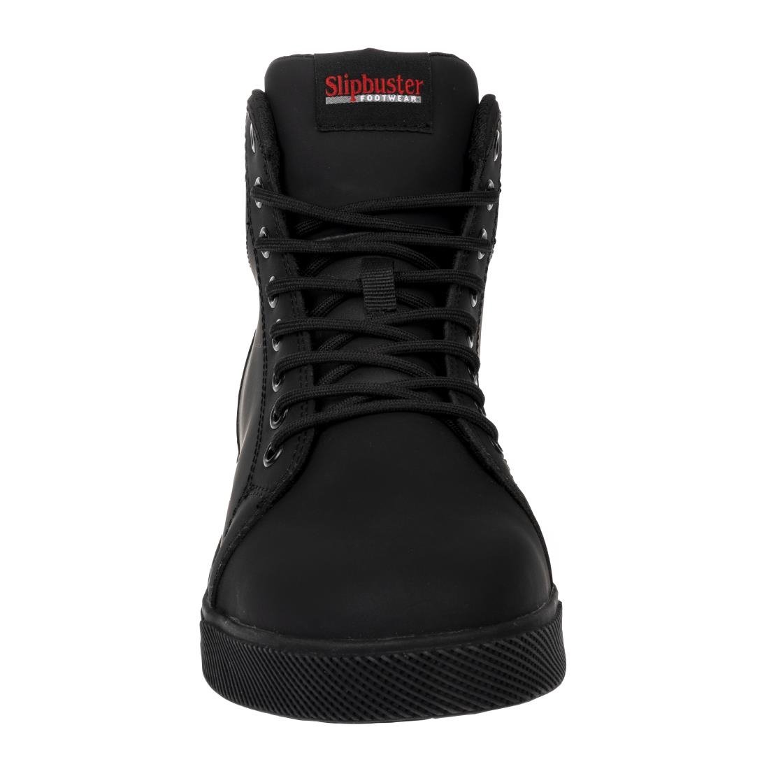 BA061-44 Slipbuster Recycled Microfibre Safety Hi Top Boots Matte Black 44 JD Catering Equipment Solutions Ltd