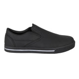 BA062-43 Slipbuster Recycled Microfibre Slip-on Shoe Matte Black 43 JD Catering Equipment Solutions Ltd