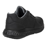 BA063-37 Slipbuster Recycled Microfibre Trainers Matte Black 37 JD Catering Equipment Solutions Ltd