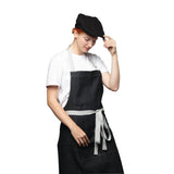 BB058-LXL Chef Works Urban Rockford Pigment Dye Canvas Flat Cap Steel Grey L-XL JD Catering Equipment Solutions Ltd