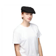 BB058-LXL Chef Works Urban Rockford Pigment Dye Canvas Flat Cap Steel Grey L-XL JD Catering Equipment Solutions Ltd