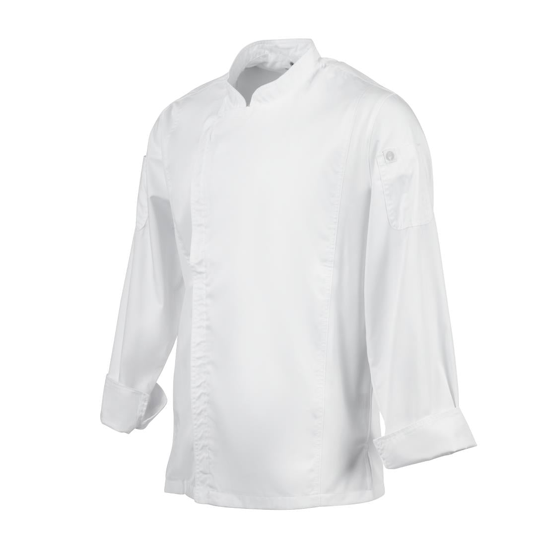 BB264-3XL Chef Works Unisex Hartford Lightweight Chef Jacket White Size 3XL JD Catering Equipment Solutions Ltd
