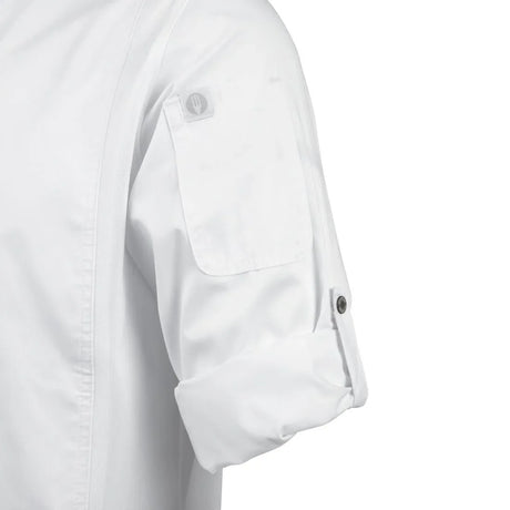 BB264-3XL Chef Works Unisex Hartford Lightweight Chef Jacket White Size 3XL - JD Catering Equipment Solutions Ltd