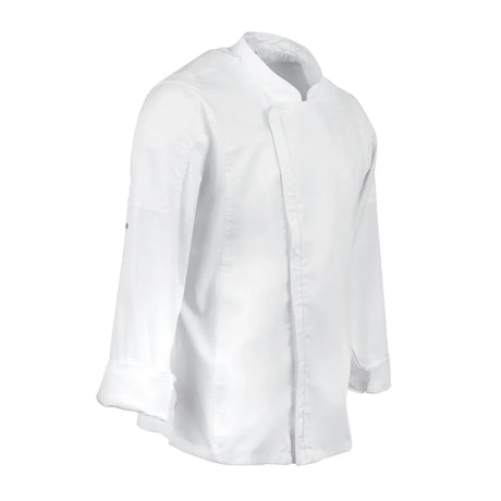 BB264-3XL Chef Works Unisex Hartford Lightweight Chef Jacket White Size 3XL - JD Catering Equipment Solutions Ltd