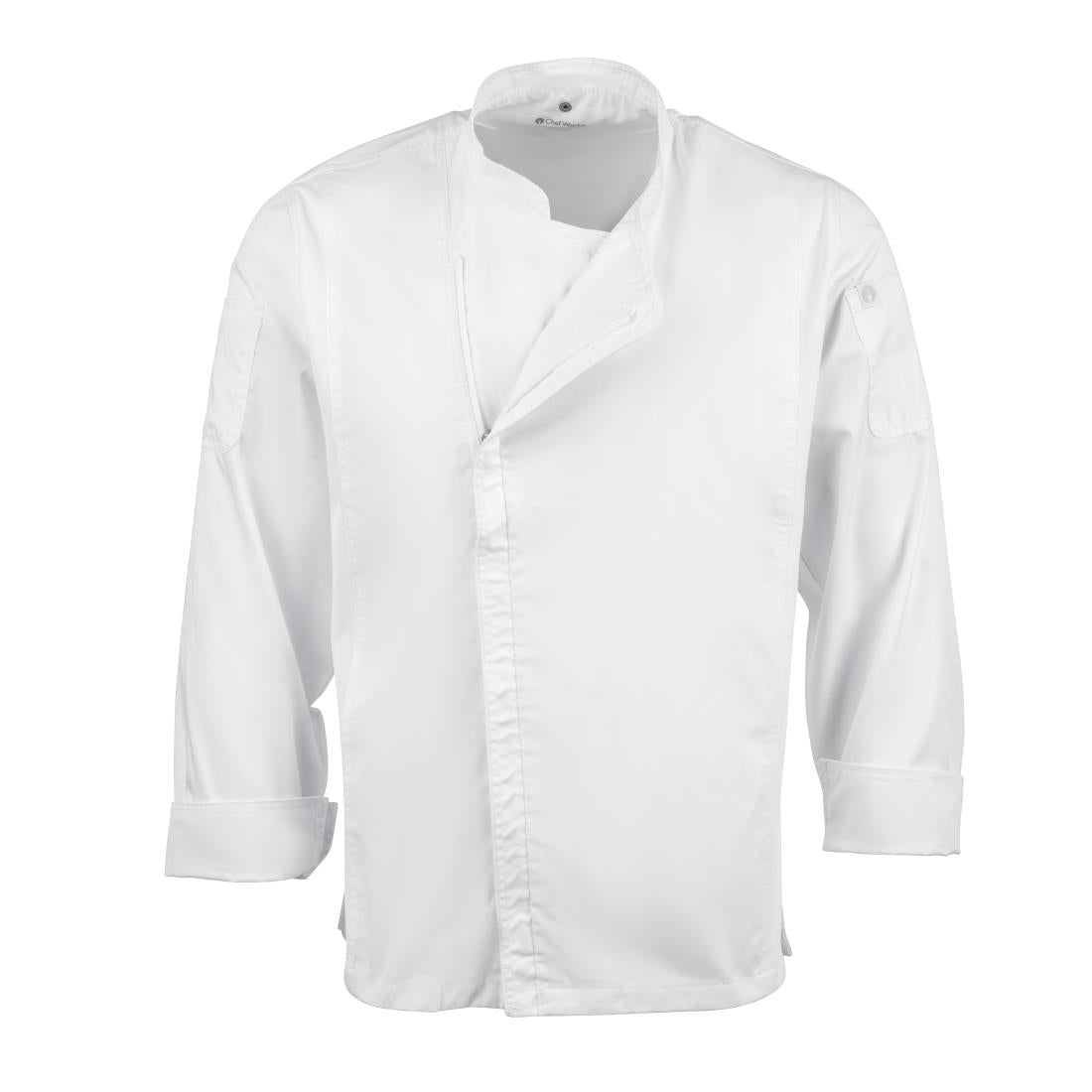 BB264-3XL Chef Works Unisex Hartford Lightweight Chef Jacket White Size 3XL JD Catering Equipment Solutions Ltd