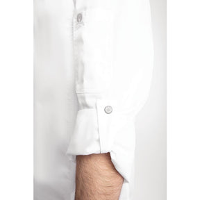 BB264-M Chef Works Unisex Hartford Lightweight Chef Jacket White Size M JD Catering Equipment Solutions Ltd