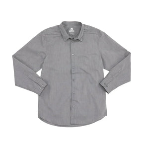 BB336-S Chef Works Urban Modern Chambray Shirt Grey Size S - JD Catering Equipment Solutions Ltd