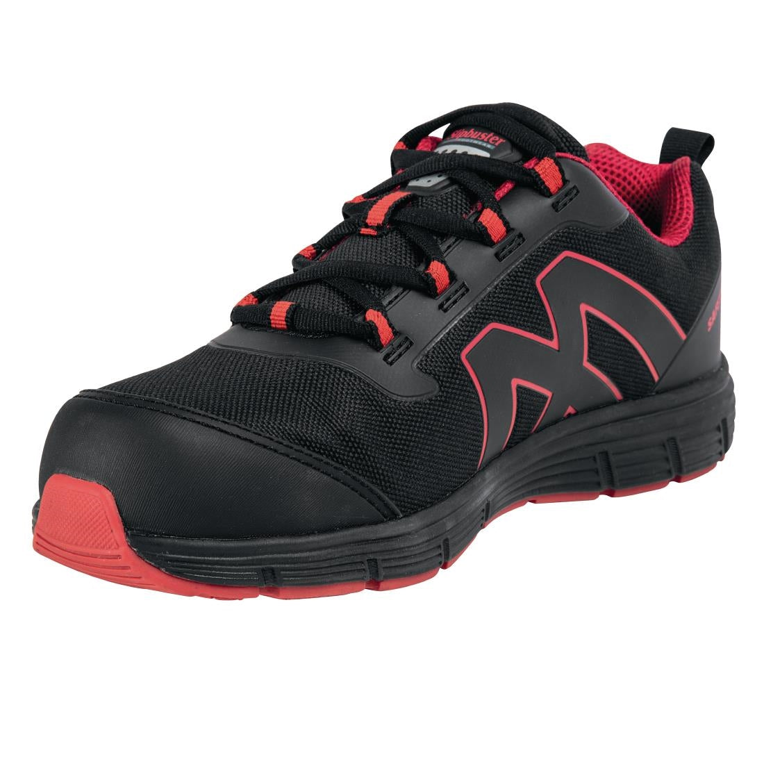 BB421-41 Slipbuster Mesh Safety Trainers Black 41 JD Catering Equipment Solutions Ltd