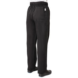 BB477-L Nisbets Essentials Chef Trousers Black L JD Catering Equipment Solutions Ltd