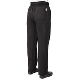 BB477-XL Nisbets Essentials Chef Trousers Black XL JD Catering Equipment Solutions Ltd