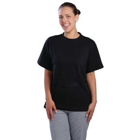 BB478 Nisbets Essentials T-Shirts Black - JD Catering Equipment Solutions Ltd