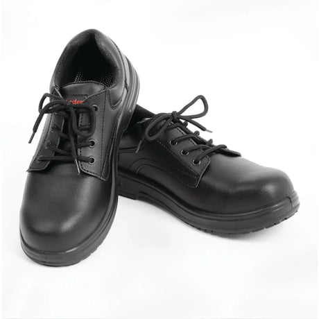 BB497-38 Slipbuster Basic Toe Cap Safety Shoes Black 38 - JD Catering Equipment Solutions Ltd
