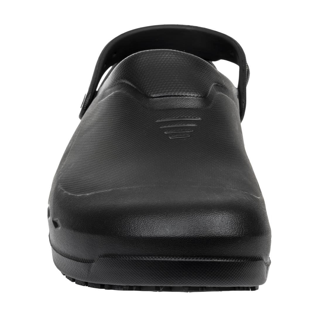 BB569-38 Shoes for Crews Zinc Clogs Black Size 38 JD Catering Equipment Solutions Ltd