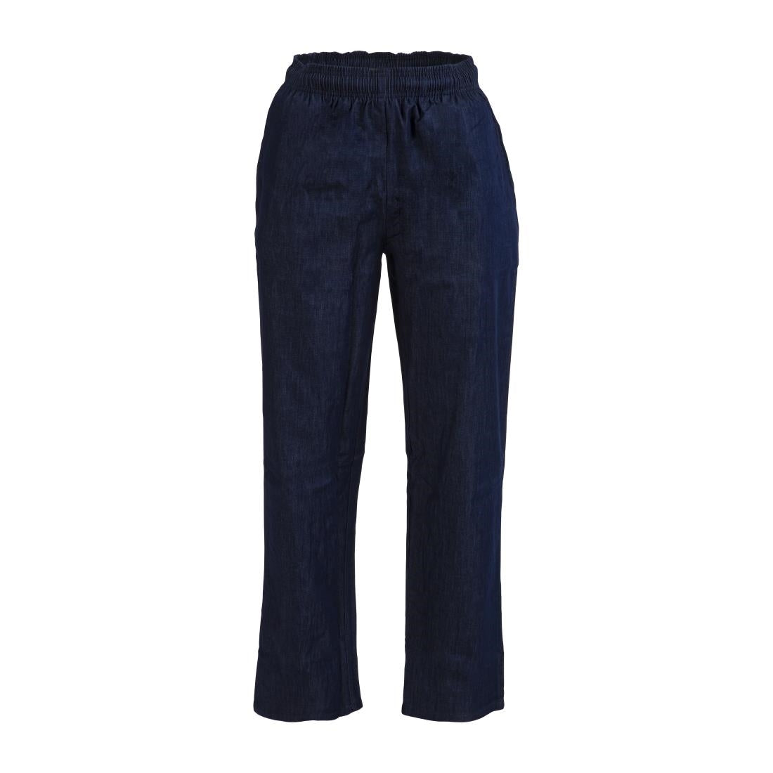BB619-XL Southside NY Denim Chef Trousers XL JD Catering Equipment Solutions Ltd