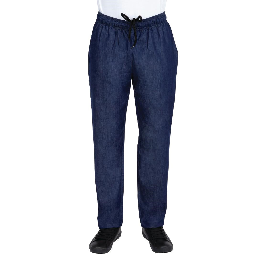 BB619-XS Southside NY Denim Chef Trousers XS JD Catering Equipment Solutions Ltd