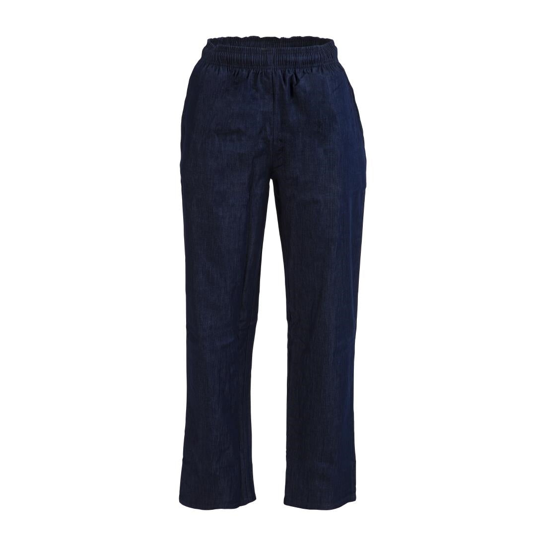 BB619-XS Southside NY Denim Chef Trousers XS JD Catering Equipment Solutions Ltd