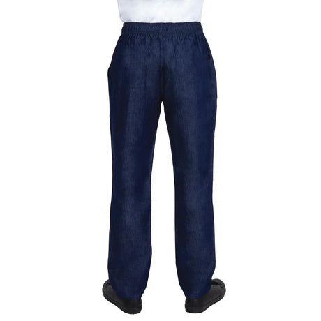 BB619-XS Southside NY Denim Chef Trousers XS JD Catering Equipment Solutions Ltd