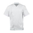 BB669-M Chef Works Cannes Short Sleeve Chefs Jacket Size M JD Catering Equipment Solutions Ltd