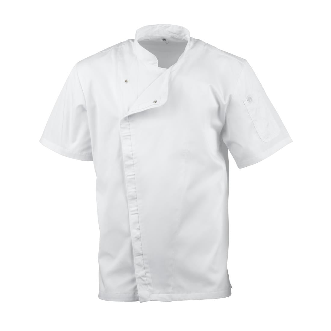 BB669-M Chef Works Cannes Short Sleeve Chefs Jacket Size M JD Catering Equipment Solutions Ltd
