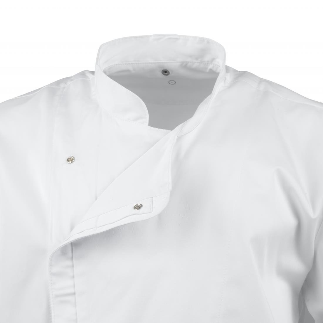 BB669-XXL Chef Works Cannes Short Sleeve Chefs Jacket Size XXL JD Catering Equipment Solutions Ltd