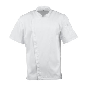 BB669-XXL Chef Works Cannes Short Sleeve Chefs Jacket Size XXL JD Catering Equipment Solutions Ltd