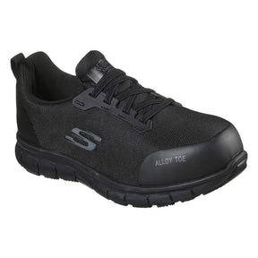 BB670-40 Skechers Womens Safety Shoe with Steel Toe Cap - Size 40 (UK 7) - JD Catering Equipment Solutions Ltd