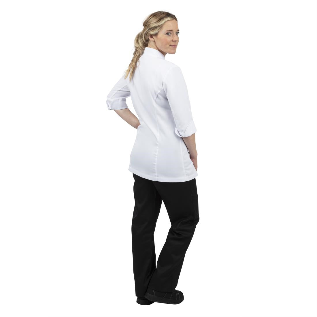 BB701-M Whites Ladies Fitted Jacket - Size M JD Catering Equipment Solutions Ltd