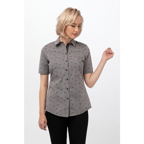 BB704-XS Chef Works Urban Womens Omaha Shirt Size XS JD Catering Equipment Solutions Ltd